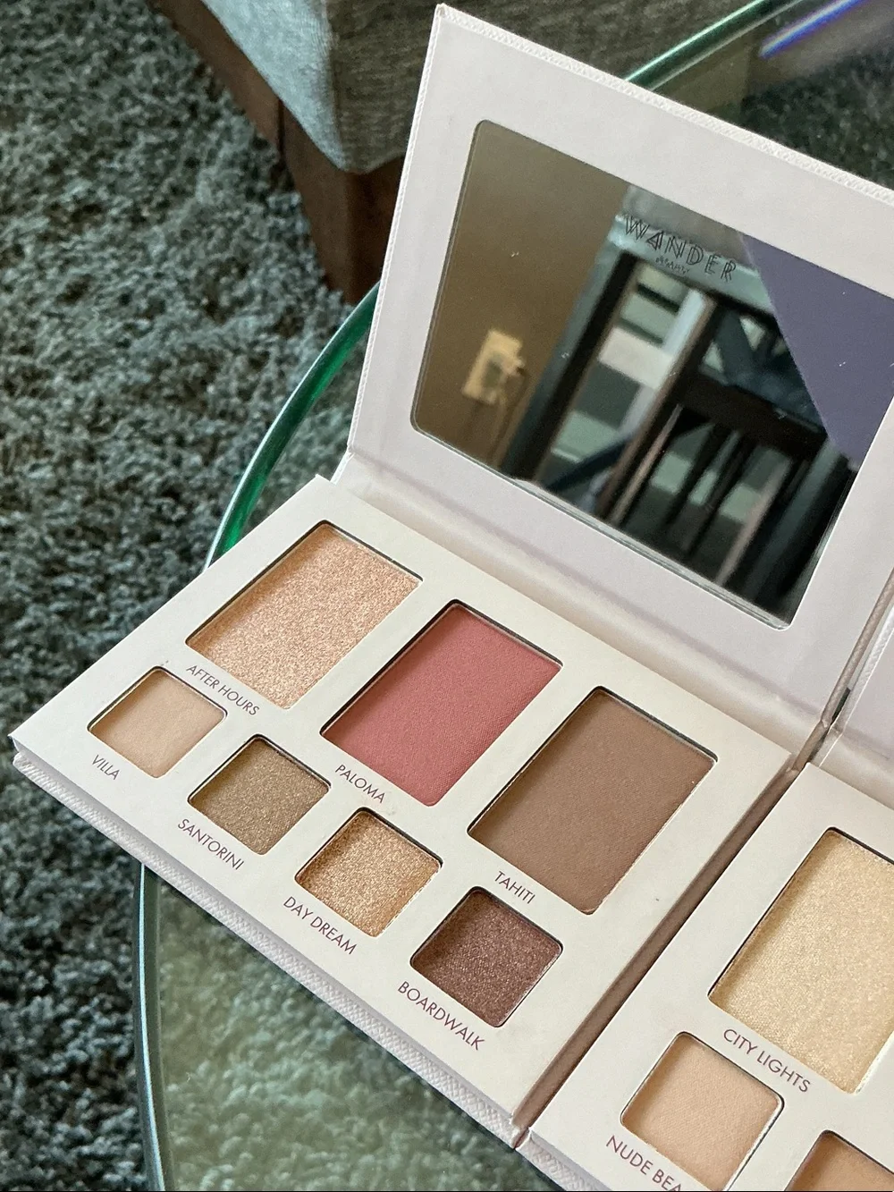 Wander Beauty Neutral & Peach Duo Eyeshadow Palette - Sun-kissed & Island Hop